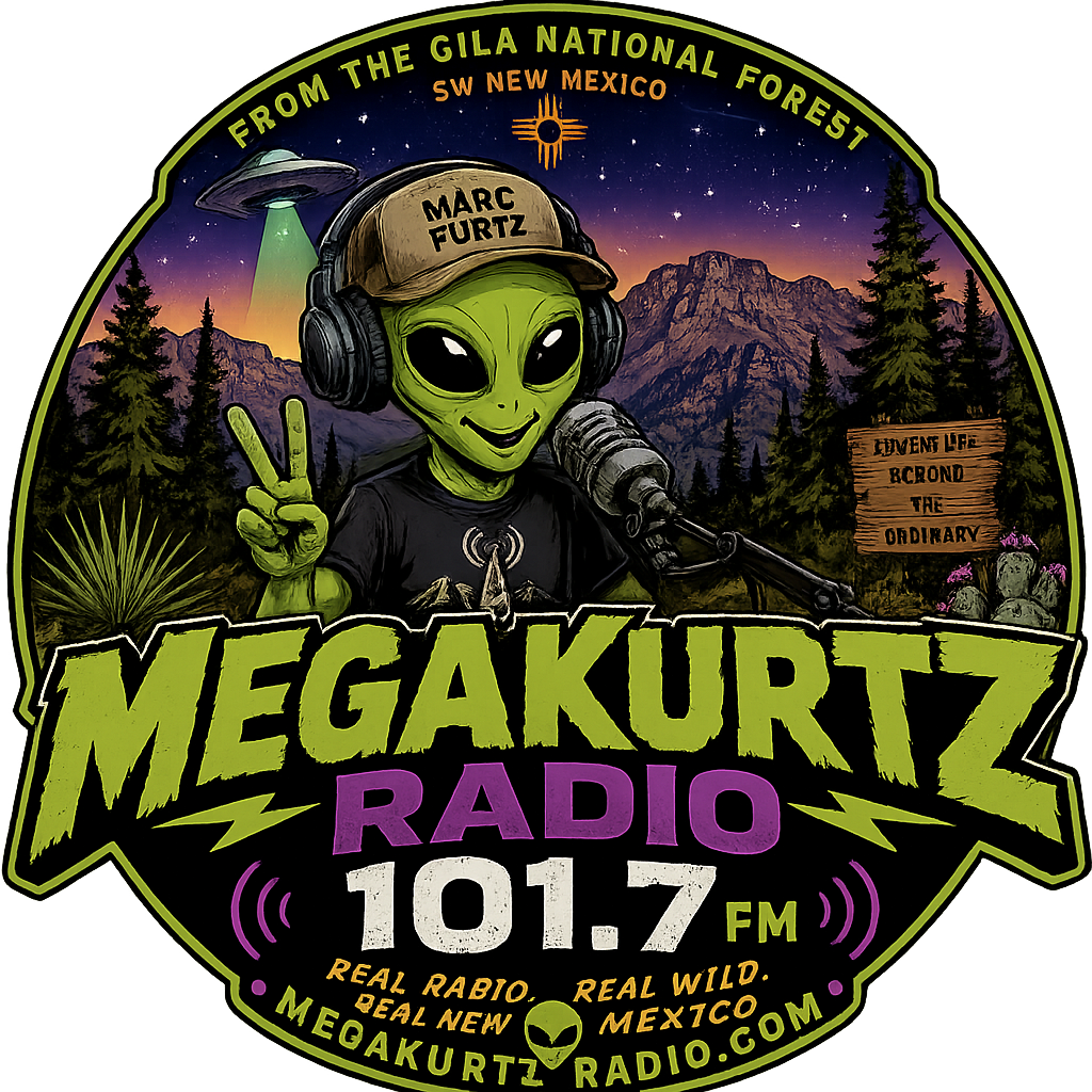 MEGAKURTZ RADIO 101.7 FM â€” From the Gila National Forest, SW New Mexico